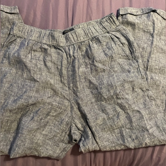Rachel Roy 100% Linen Pants Size Medium - Picture 2 of 8